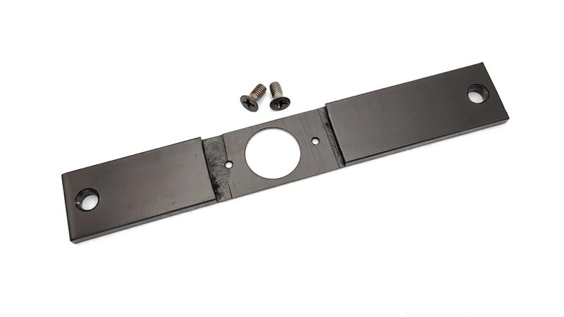 TUFF STRIKE Mortise Cut-Out Conversion Plate 8" x 1-1/4" | Mortise 86 Prep to Cylindrical 161 Prep | TUFF STRIKE | Oil Rubbed Bronze - Image 2